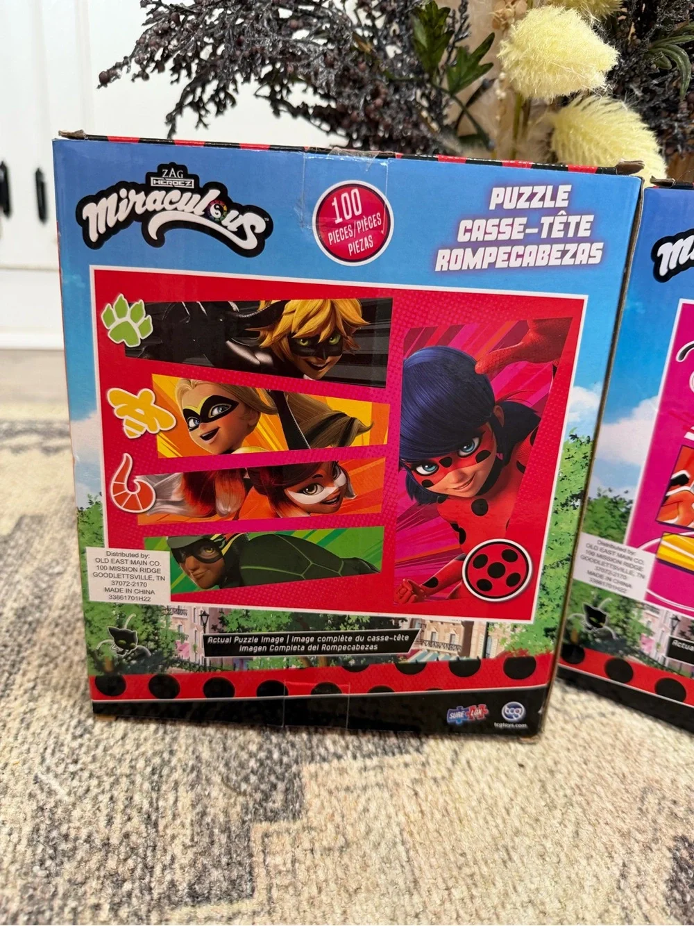 New Miraculous Tales of Ladybug & Cat Noir Puzzles & Secret Diary Lot of 3 Kids